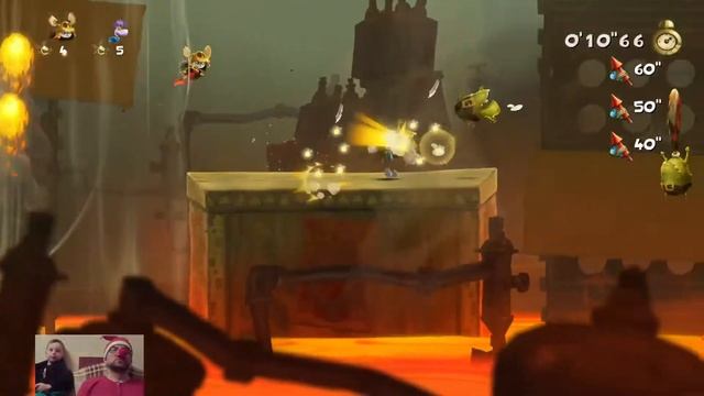 Прохождение Rayman Legends [Кооператив] to PS4 #12 смотреть онлайн