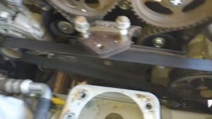 замена приводного ремня и ролика CHEVROLET LACETTI 1,6