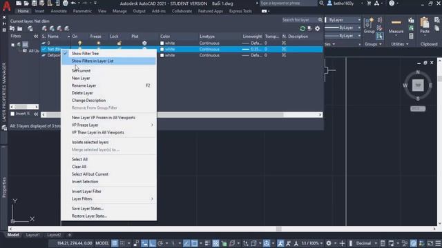 Học AutoCAD | Giáo Trình học AutoCAD 2021 Cơ Bản | Bài 2 смотреть онлайн