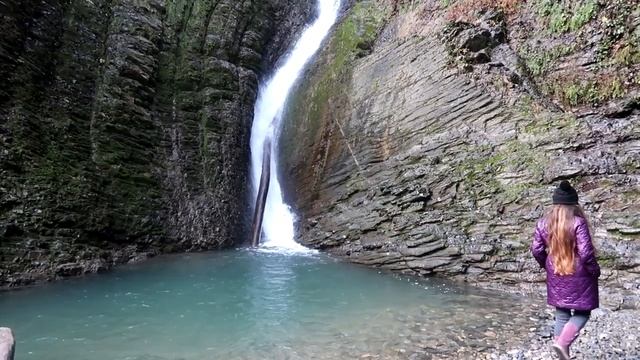 Ореховский водопад в Сочи - маршрут как доехать, природная достопримечательность смотреть онлайн
