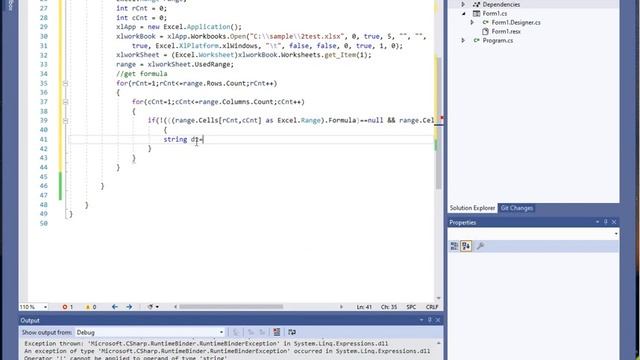 how to read a excel file in C# using Microsoft.Office.Interop.Excel смотреть онлайн