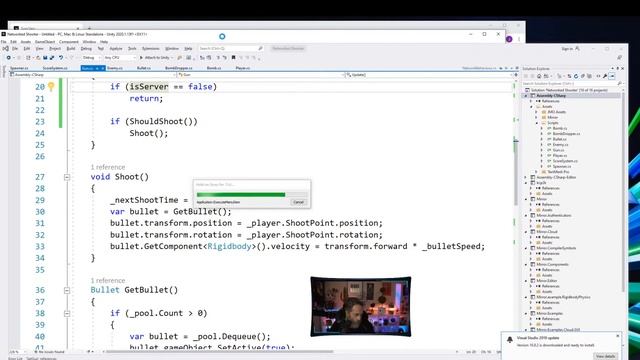 Let's build a 4-Player Networked Game LIVE - Online Shooter (with Mirror & Unity) смотреть онлайн