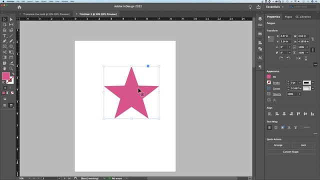 How to Make a Star in InDesign смотреть онлайн