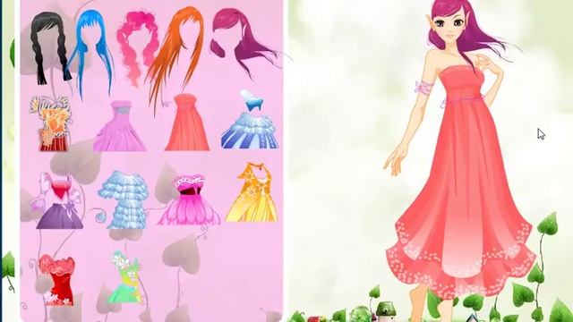 Colorful game – Cute And Lovely Dolls Dressing Up With Nursery Rhythm for Kids, Girl Games смотреть онлайн
