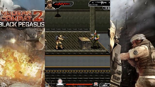 modern combat 2 (java) Полное прохождение смотреть онлайн
