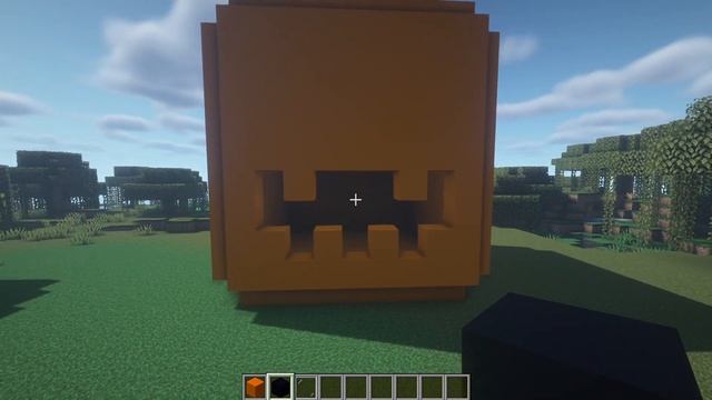 Minecraft Halloween: How To Build A Giant Pumpkin House - Minecraft Giant Builds