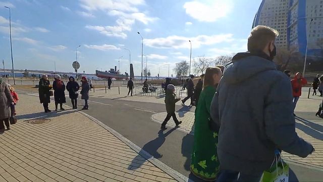 /Russia, walking in Volgograd/ Масленица 2021. Волгоград. смотреть онлайн