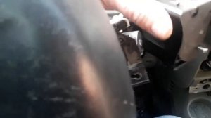 Как снять замок зажигания renault kandoo1.5,замена контактной группы.