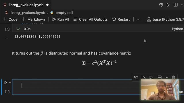 Linear Regression p-values Explained by Example смотреть онлайн