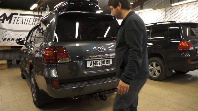 Автоматическое открывание багажника Toyota Land Cruiser 200 смотреть онлайн