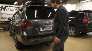 Автоматическое открывание багажника Toyota Land Cruiser 200