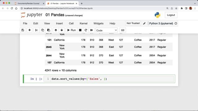 Master Data Sorting in Pandas: A Comprehensive Guide смотреть онлайн