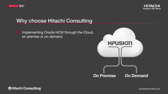 Hitachi Consulting Oracle Fusion HCM services - fix price & time frame implementation offers смотреть онлайн