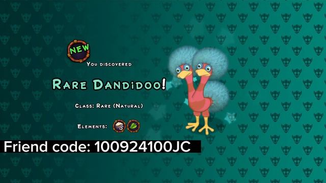 Hatching a rare Dandidoo (My singing monsters) смотреть онлайн