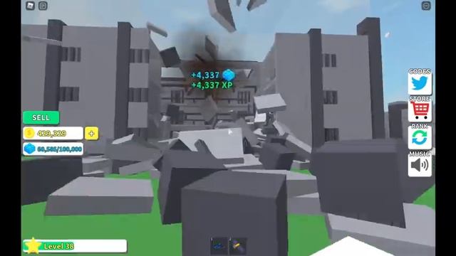 DESTROYING TOWERS (Destruction Simulator Roblox) смотреть онлайн