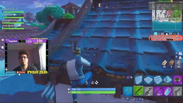 #40 A FORTNITE Online su Twitch.Tv Canale "fabio_zeta" Da Lun a Ven,dalle 21 alle 23 смотреть онлайн