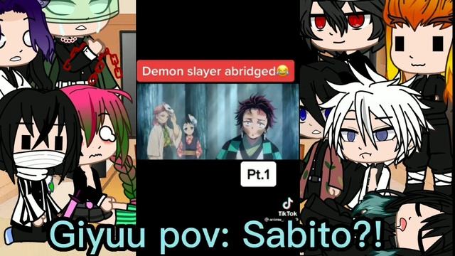 Hashiras + muzan react to random funny demon slayer tiktoks смотреть онлайн