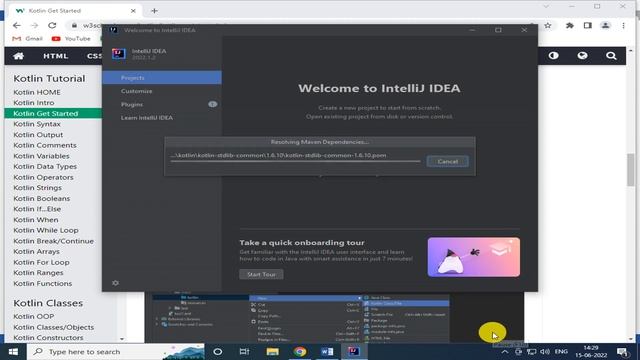 Kotlin - Tutorial for Beginners (First Project start ) смотреть онлайн