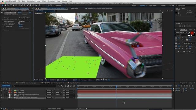 Basic 3D Camera Tracking Tutorial | After Effects CC 2017 смотреть онлайн