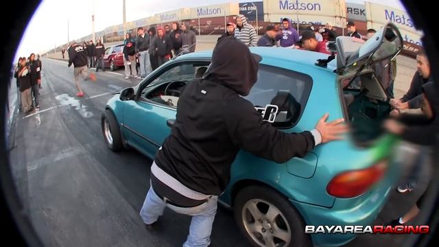Down&Out B Series Civic vs OOO K Series Civic смотреть онлайн