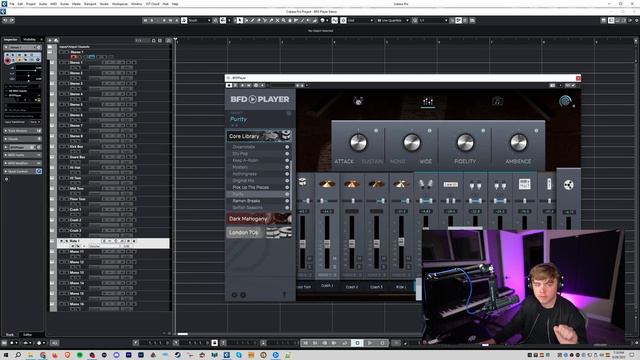 This NEW Drum VST Software is FREE... BFD Player Demo and Review смотреть онлайн