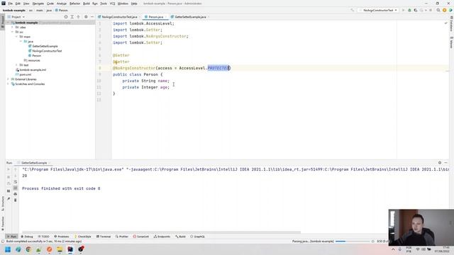 Lombok pt. 2 - @NoArgsConstructor смотреть онлайн