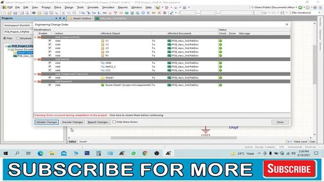 How to Transfer/Convert Schematic To PCB in Altium Designer смотреть онлайн
