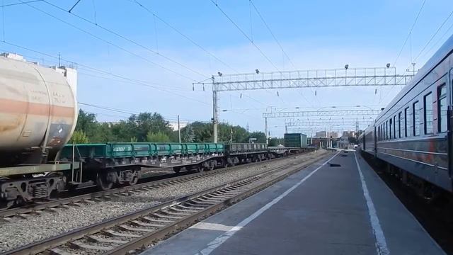 2тэ116у-0065 с приветливой бригадой на ст. Астрахань-I смотреть онлайн