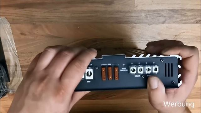 Kicx RX 1050D 1-Kanal Mono Endstufe 1050W RMS Monoblock Verstärker DIY Unboxing