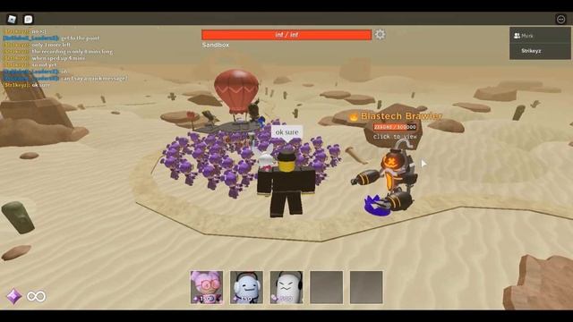 50 Sparks Kilowatts vs Bosses | 1K Subscribers! | Roblox Tower Heroes смотреть онлайн