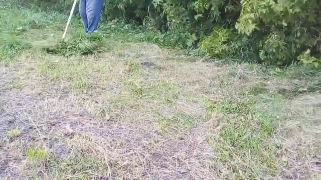 Косим траву для коровы, и перевозим на мотоблоке смотреть онлайн