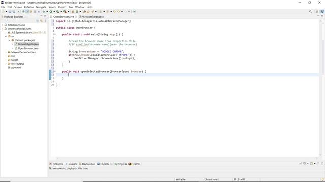 Enums in Java || Practical implementation of Enums in Selenium framework || Commonly asked Question смотреть онлайн