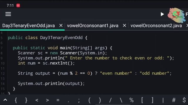 check even or odd without using if else in java | even odd using ternary operator in java | #cy смотреть онлайн