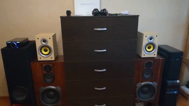Усилитель Scansonic (Class D) A200 + Microlab Solo 1 смотреть онлайн