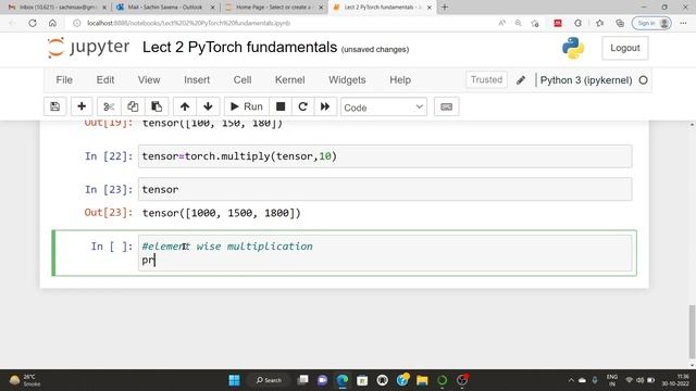 Chap 2 PyTorch fundamentals смотреть онлайн