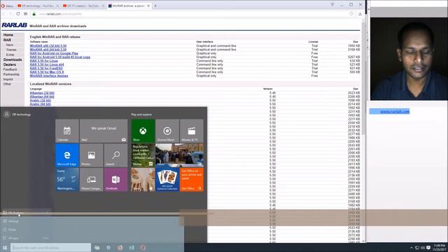 How To Download And Install WinRAR For Windows 10 | Tutorials In Hindi | DR technology смотреть онлайн