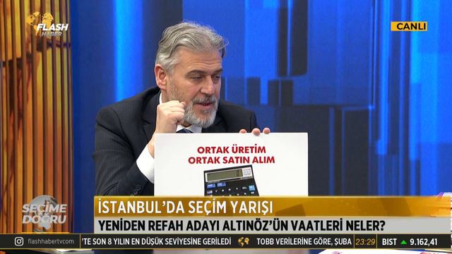 YRP İstanbul Büyükşehir Belediye Başkan Adayı Mehmet Altınöz Projelerini Anlattı