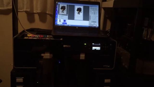 Epson R3000 Diy DTG printer смотреть онлайн