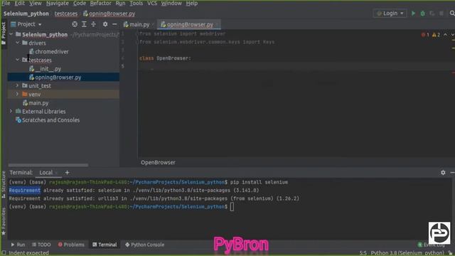 Python Selenium Tutorial #1 | Selenium Tutorial | Automation | PyBron смотреть онлайн