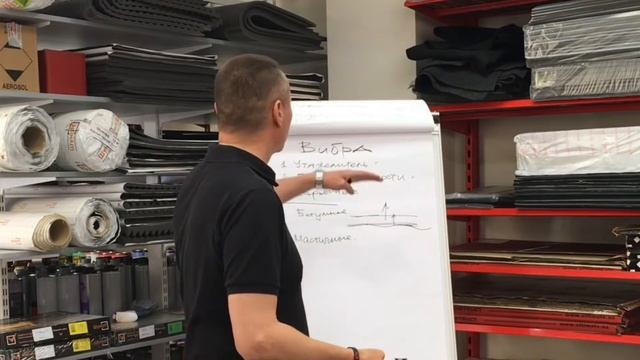 Часть 3. Вибропоглощающие продукты. Принцип работы. Свойства. Какие бывают? «Мастичные материалы» смотреть онлайн