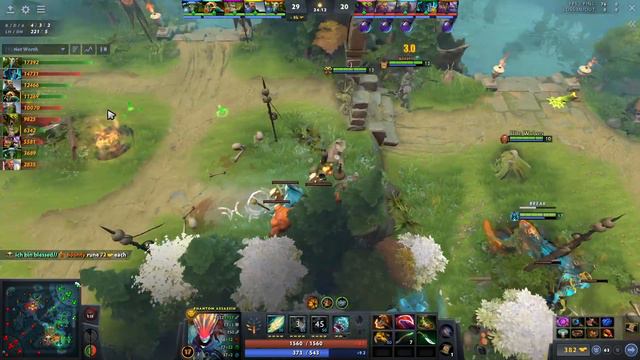 Phantom Assassin Dota 2 7.32 Gameplay T1.Ana With Nullifier And Refresher #dota2 #dota2gameplay