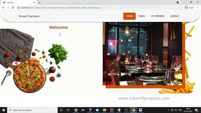 SMART CANTEEN PROJECT | Java Mini Projects | CSE Minor Projects смотреть онлайн