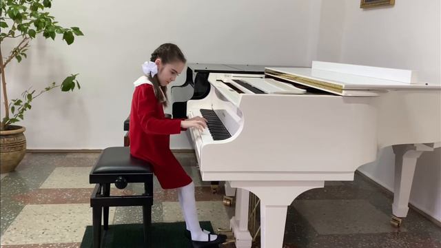 К. Черни “Этюд № 3 ор. 299”/K. Cherni “Etude No. 3, op. 299”. (Rose Mamilova, 8 y.o.). смотреть онлайн