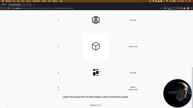Interactive Lottie Animations | Class 03: On hover смотреть онлайн