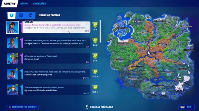 Cause Dano Com Arcos (Tarefa Lendária Da Semana 2) - Fortnite смотреть онлайн