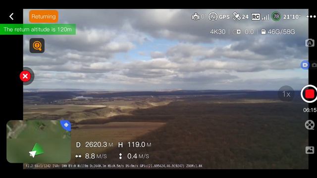 Potensic Atom range test (2772m max distance) смотреть онлайн