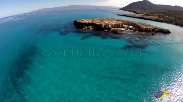 Akamas the Blue Lagoon aerial video by Cyprus from Above and Oramatech смотреть онлайн