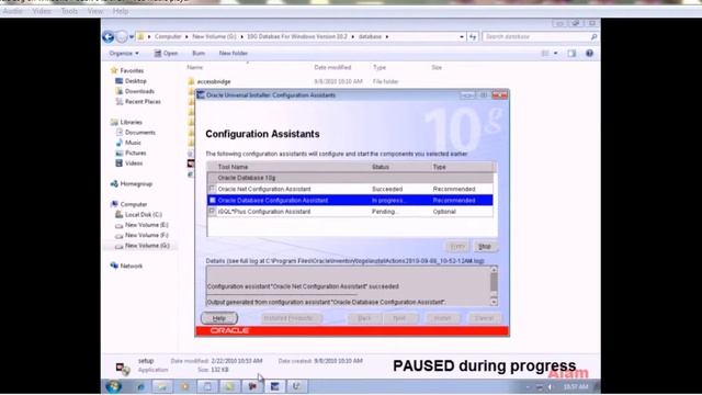 How to install oracle 10g on windows 7 32 bit 64 bit... смотреть онлайн