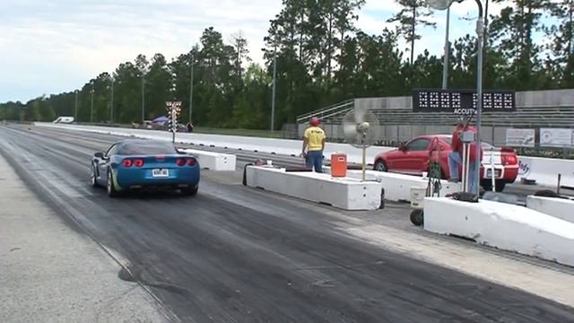 2008 stock corvette ls3 vs 550+ rwhp gt500 смотреть онлайн
