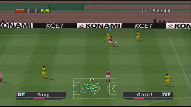 ISS Pro 2 Club Edition | Футбол на PS1 | Случайный матч #3 | Joe Cole, Carrick, Kanoute, Di Canio смотреть онлайн